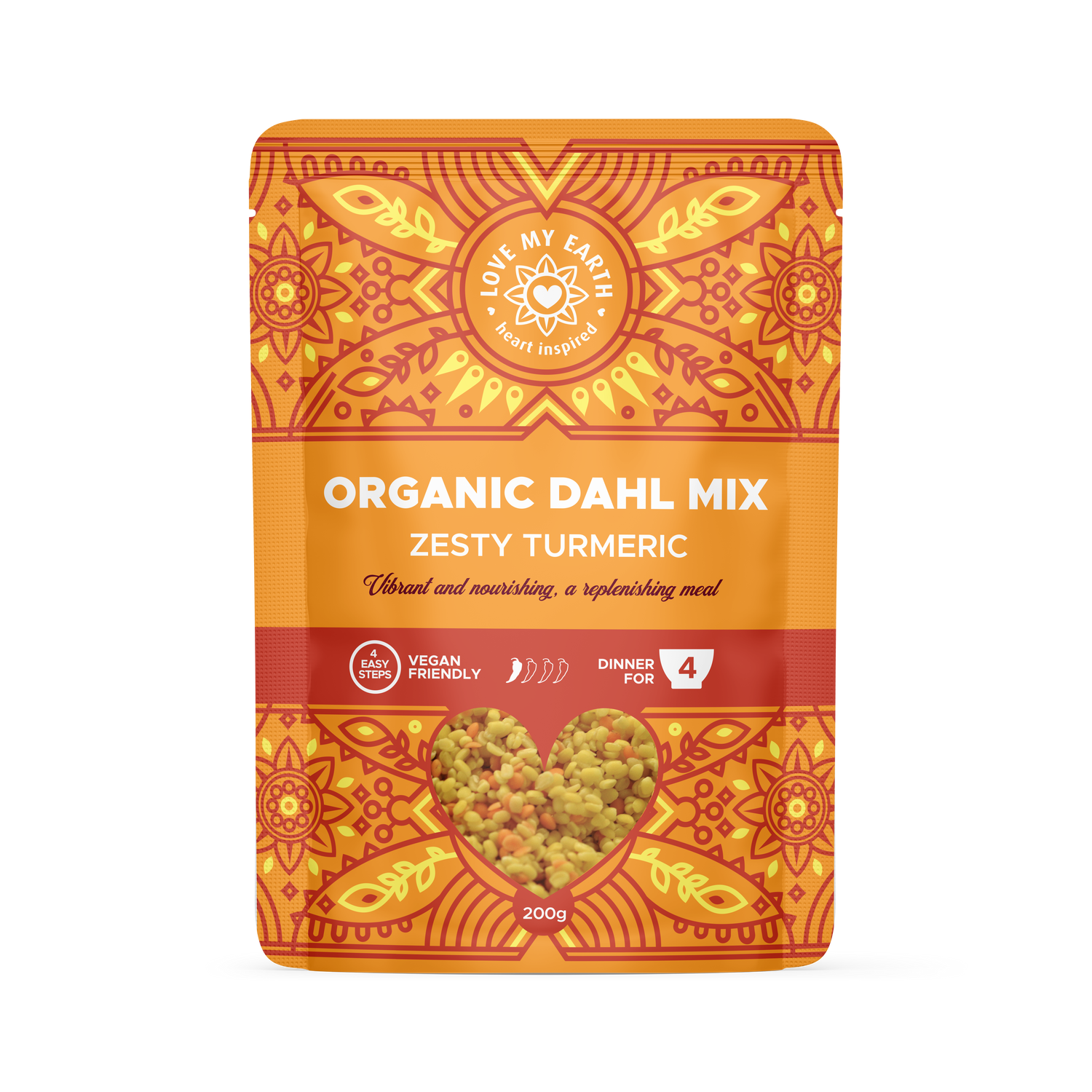 Organic Dahl Mix ZESTY Tumeric
