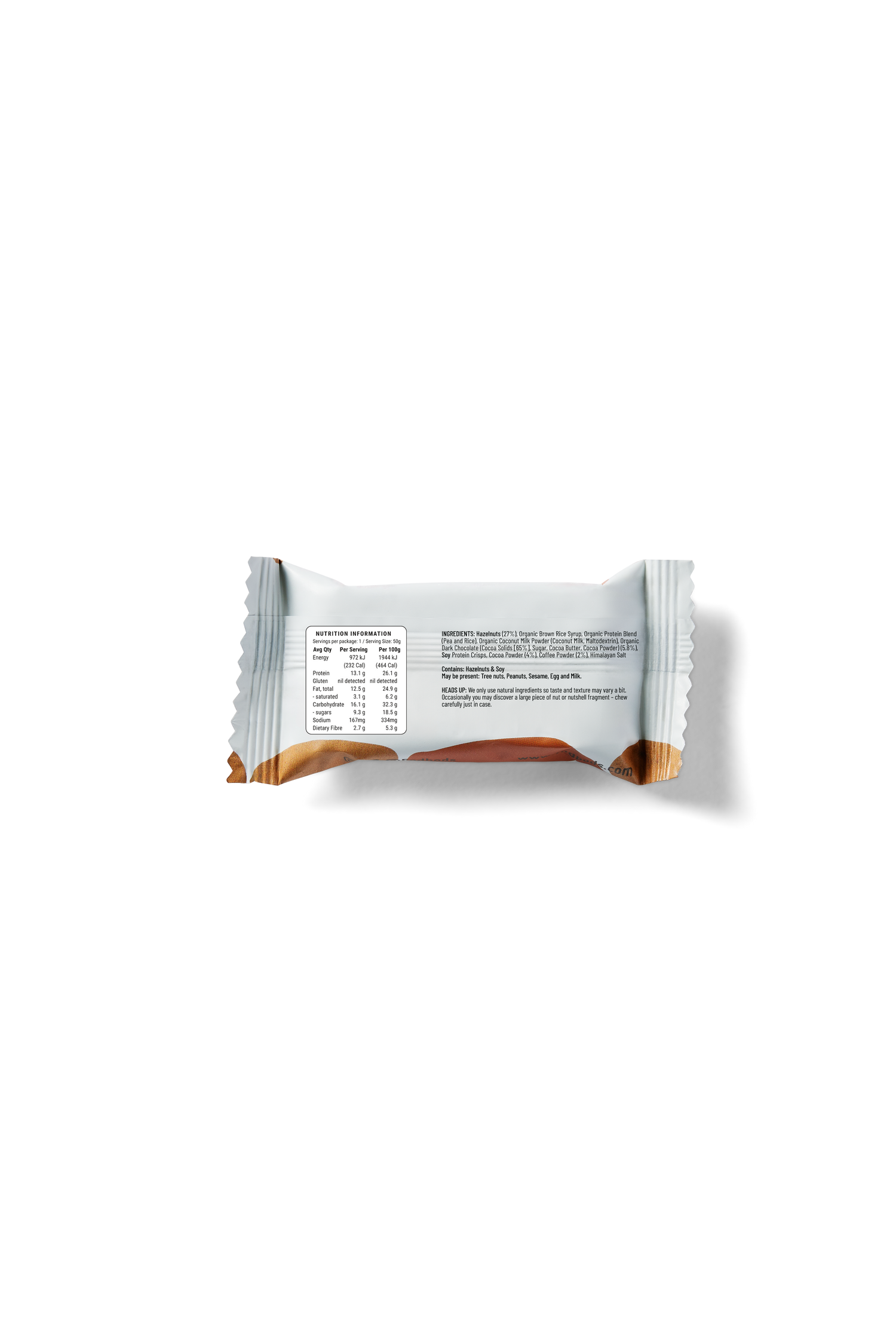 Low FODMAP HAZELNUT MOCHA 50g