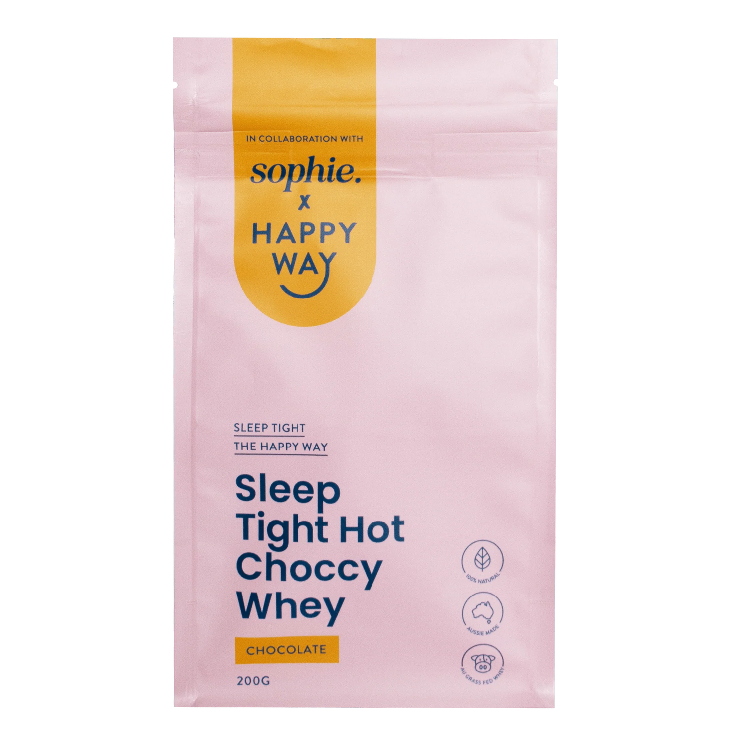 HAPPY WAY - Sleep Tight Hot Choccy Dairy 200gm