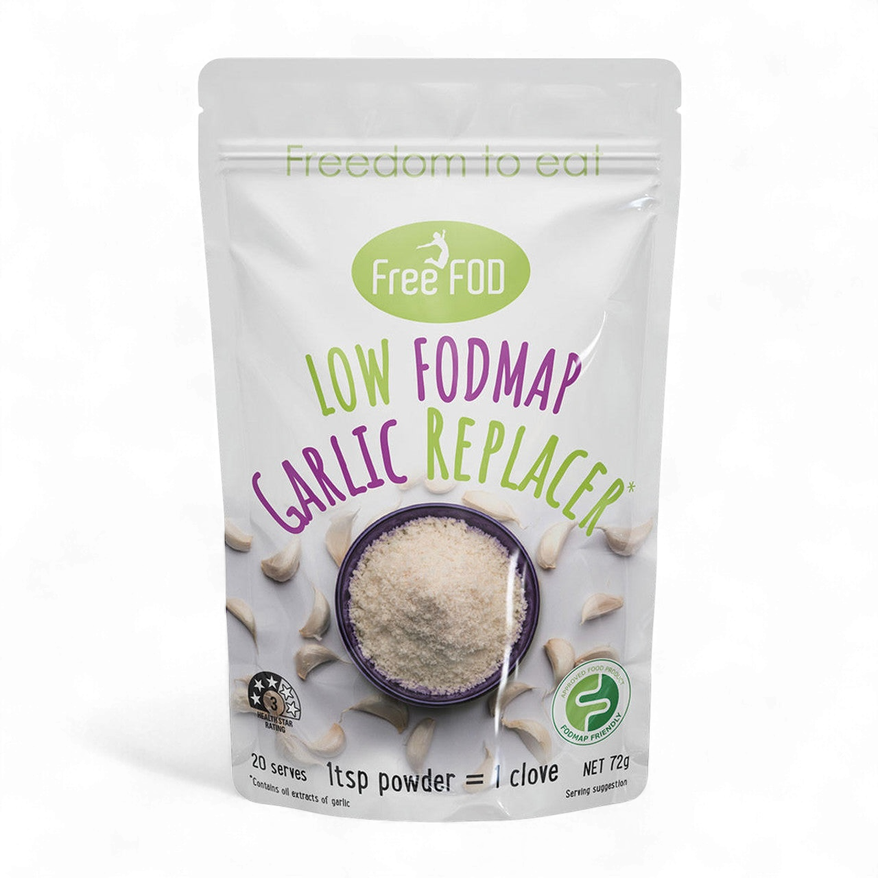 Low Fodmap Garlic Replacer