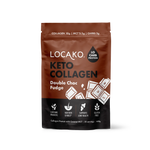 Locako- Keto Collagen Protein -Double Choc Fudge- (440g)