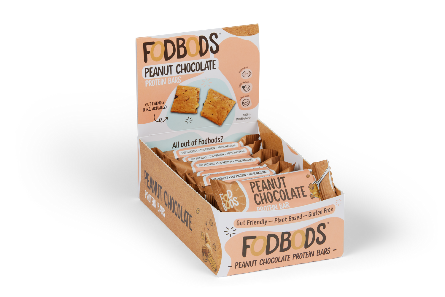 Low FODMAP Peanut Choc Chunk 50g