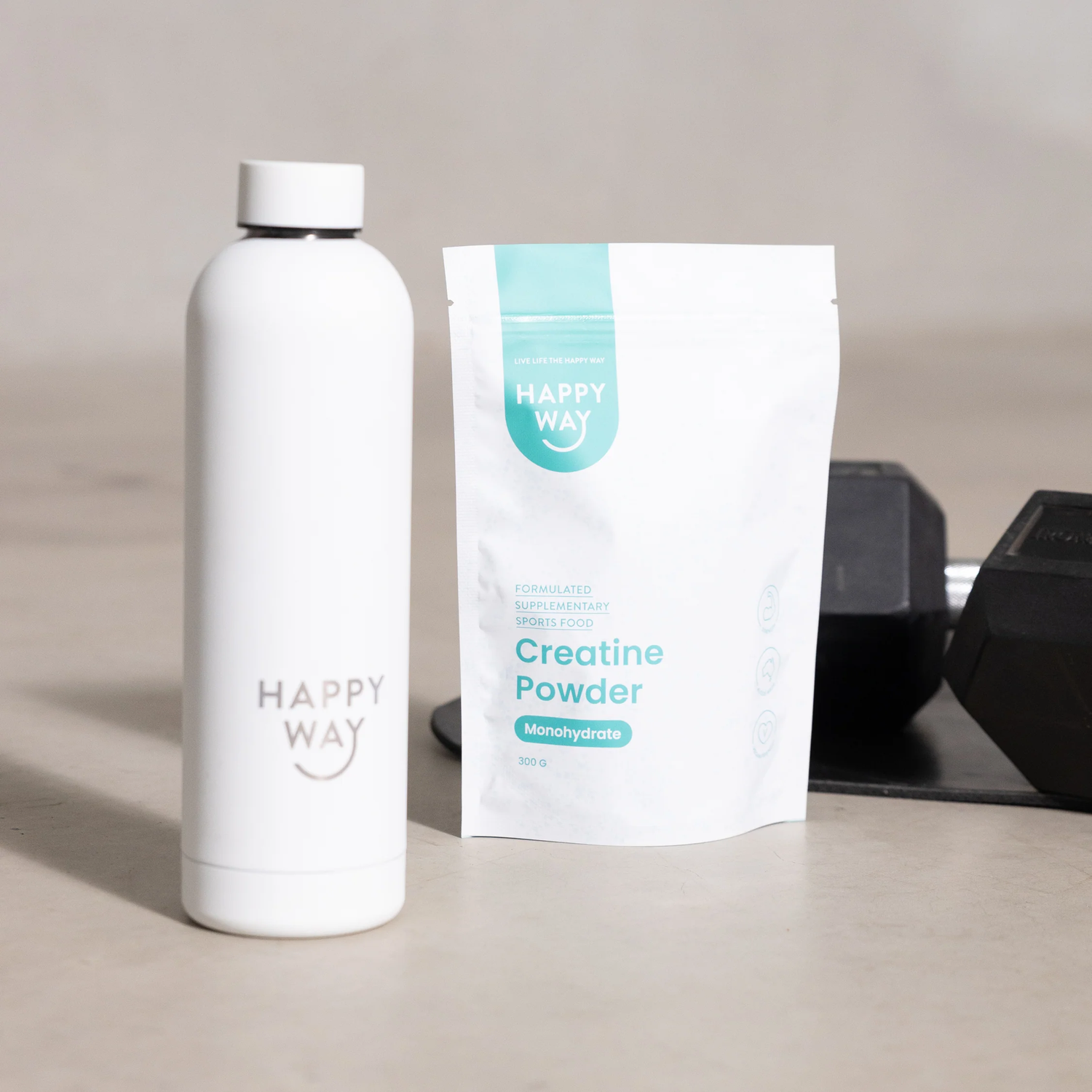 HAPPY WAY - Creatine (Flavourless) 300g