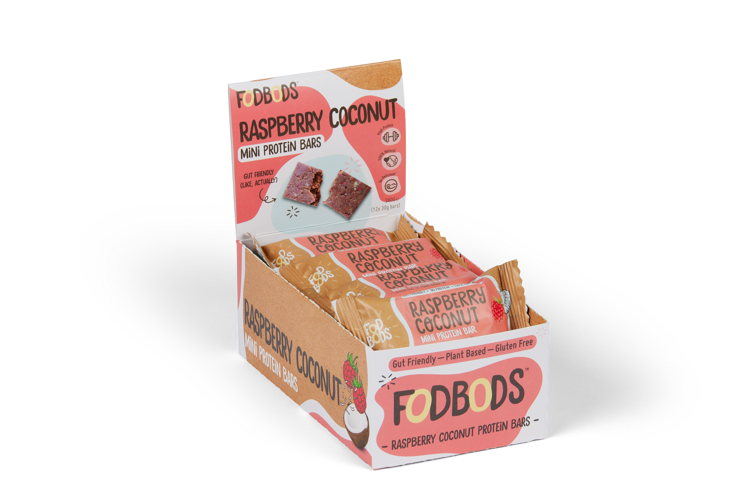 Low FODMAP Raspberry Coconut 30g