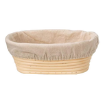 SOURDOUGH BREAD PROOFING BASKET ( WOOD OVAL)