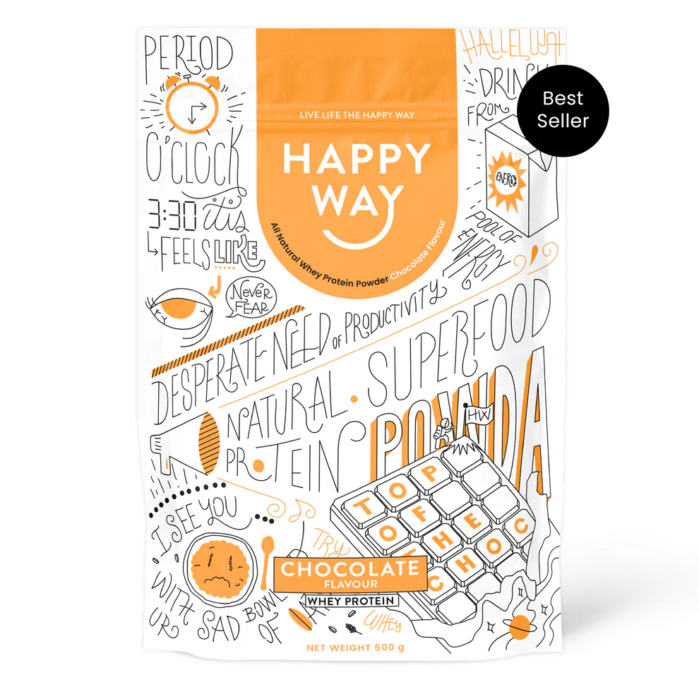 Happy Way Whey Protein Powder Chocolate