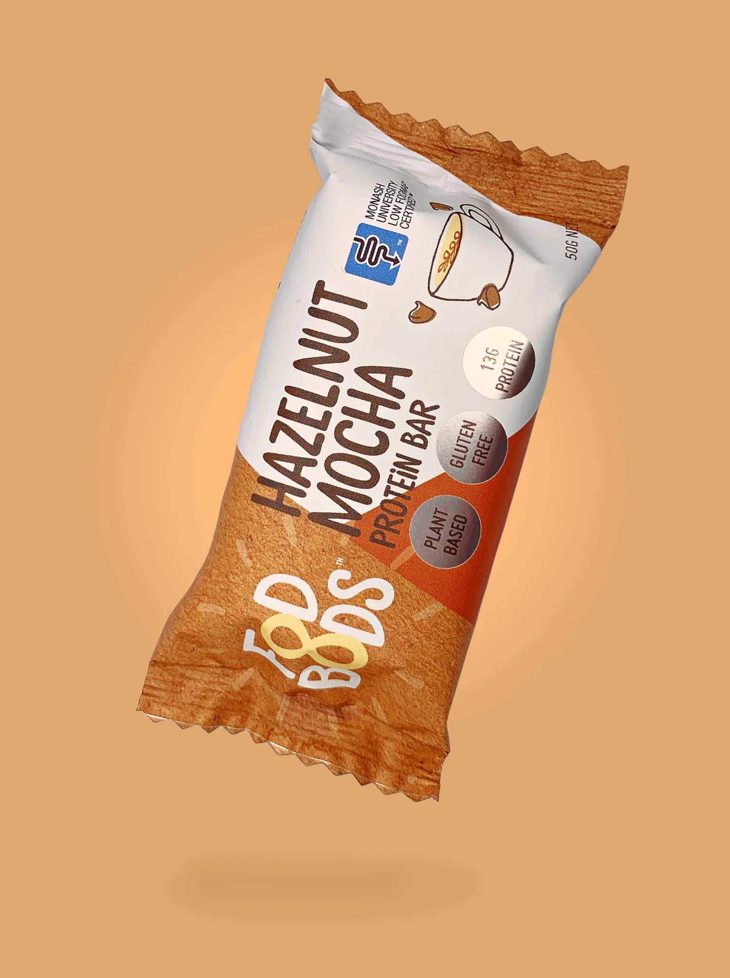 Low FODMAP HAZELNUT MOCHA 50g ThinkFoodie