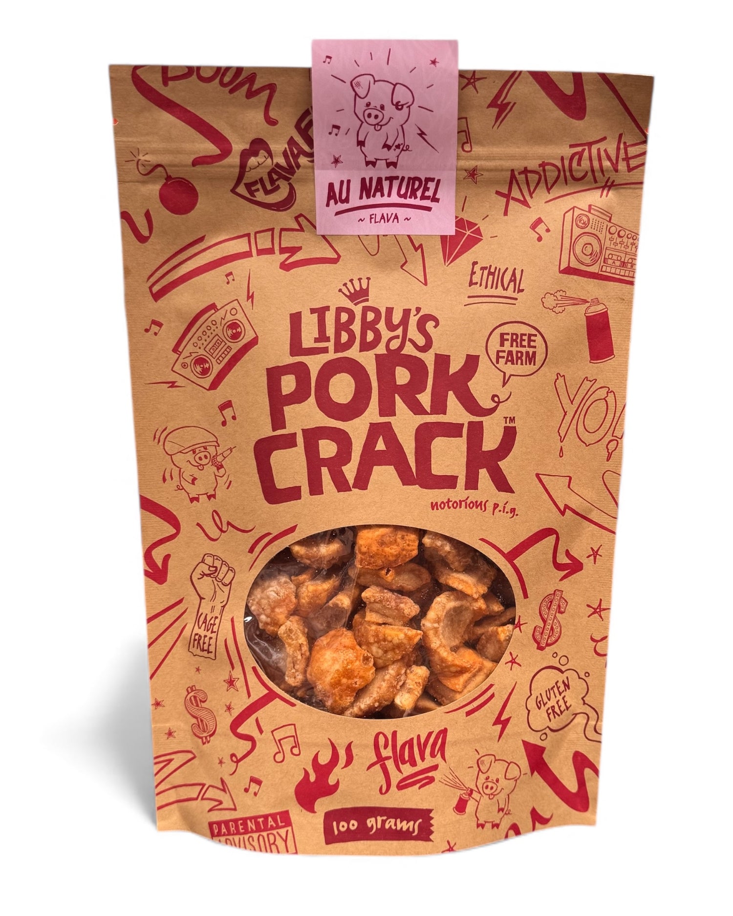 Libbys Pork Crack 100g