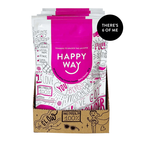 Happy Way Whey Protein Powder Berry 60 g