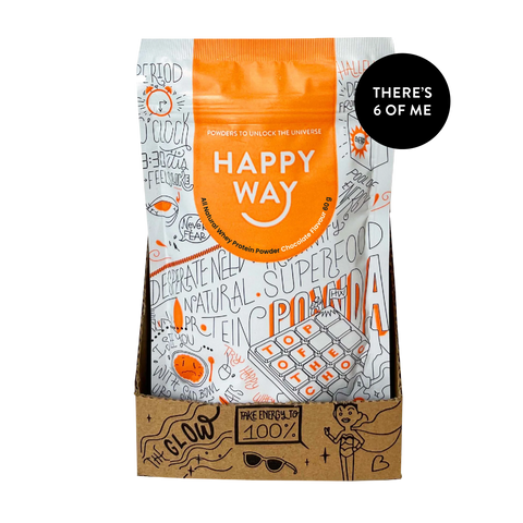 Happy Way Whey Protein Powder Chocolate 60 g