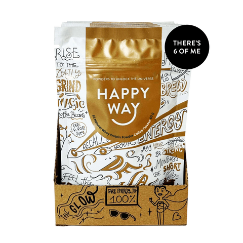 Happy Way Whey Protein Powder Coffee 60 g