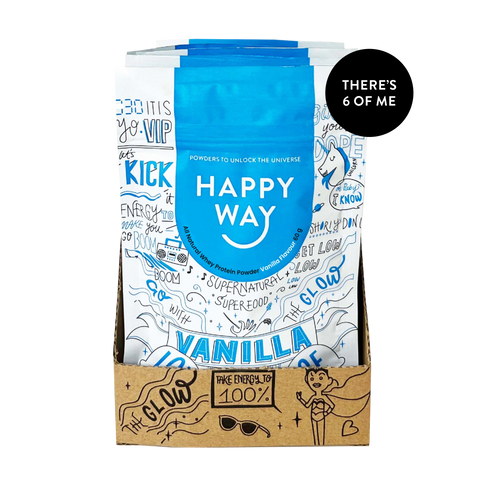 Happy Way Whey Protein Powder Vanilla 60 g