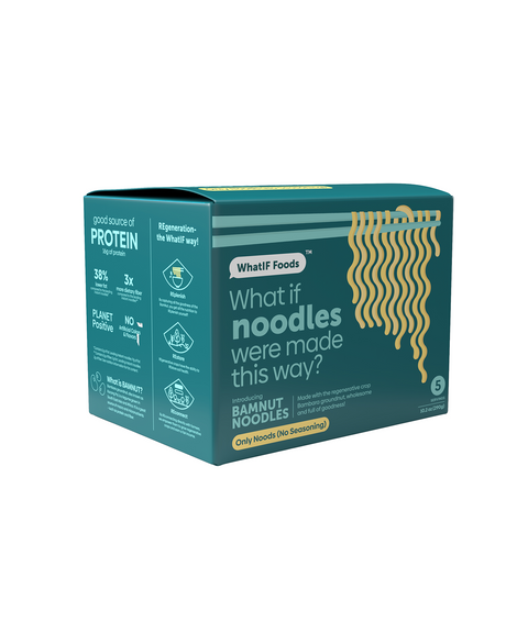 WhatIF Foods | BamNut Noodles (No Seasoning) - 6 Packs