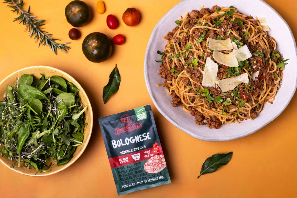 Bolognese Quick Stix Mix 45g - organic recipe base & seasoning