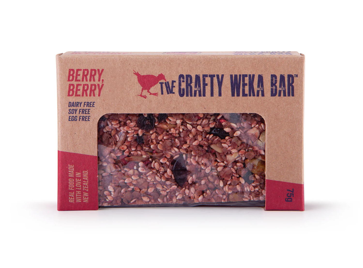 Crafty Weka Bites Berry Berry Flavour Snack Bars