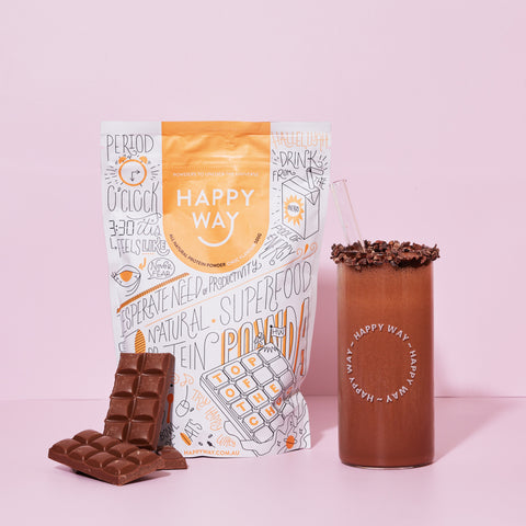 Happy Way Whey Protein Powder Chocolate