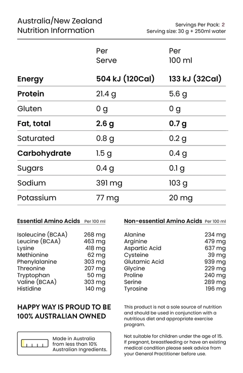 Vegan Protein Powder Chocolate 60 g