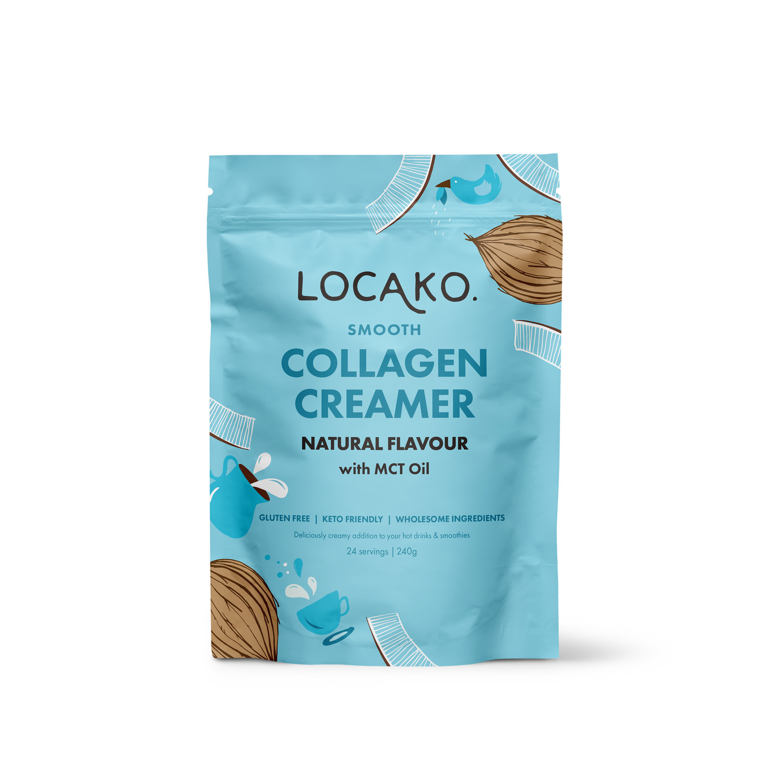 Locako Collagen Creamer - Natural 240gm