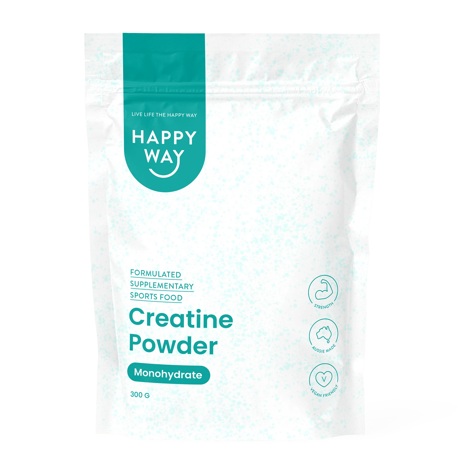 HAPPY WAY - Creatine (Flavourless) 300g