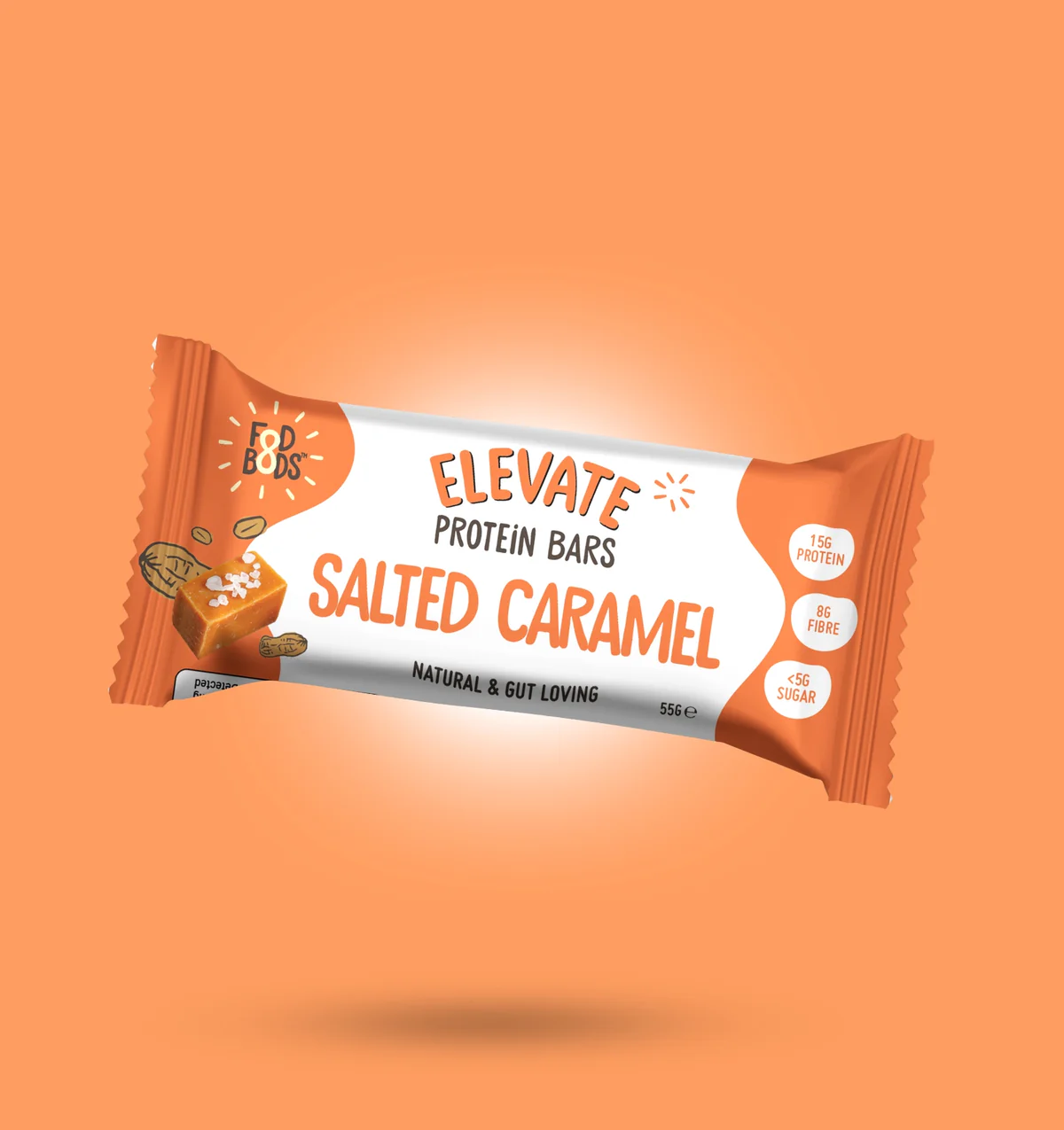 Salted Caramel ELEVATE Protein Bars 55g