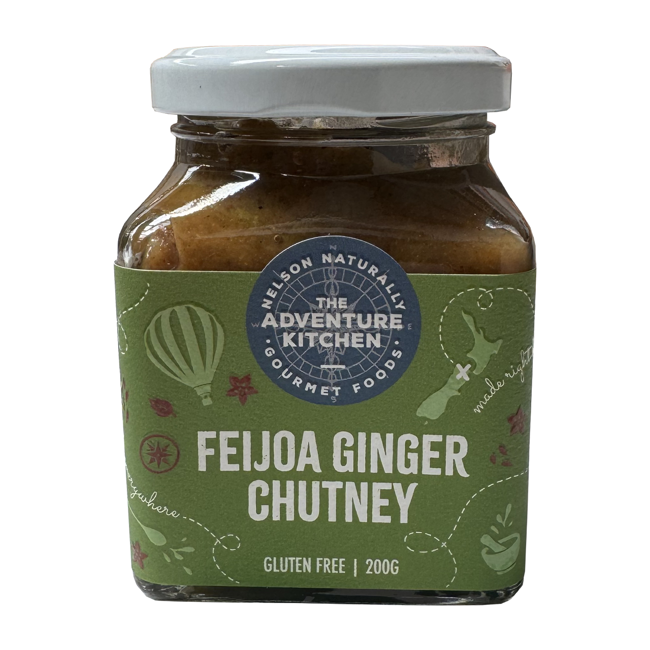 Nelson Naturally Feijoa Ginger - Chutney