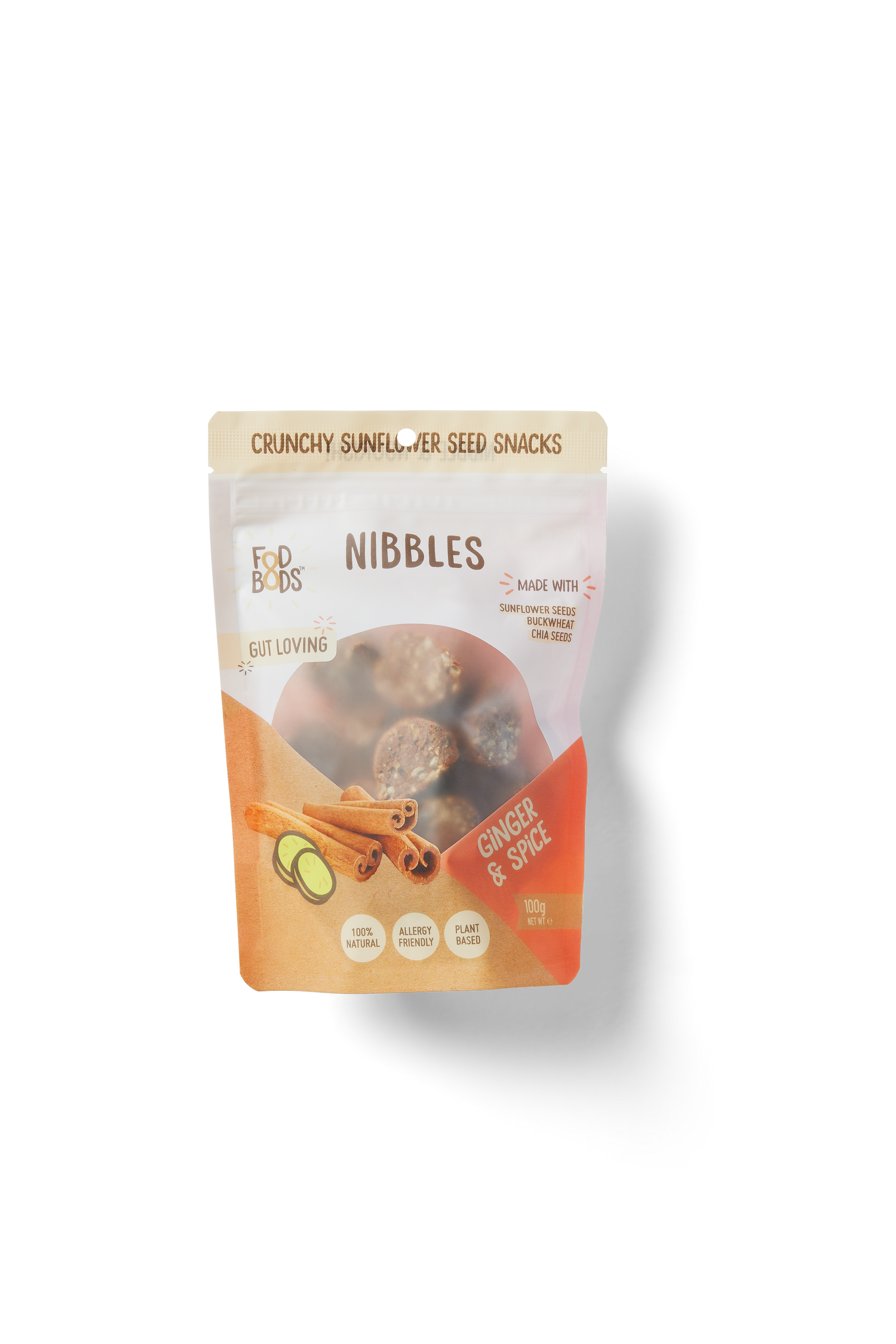 Ginger & Spice Nibbles 100g