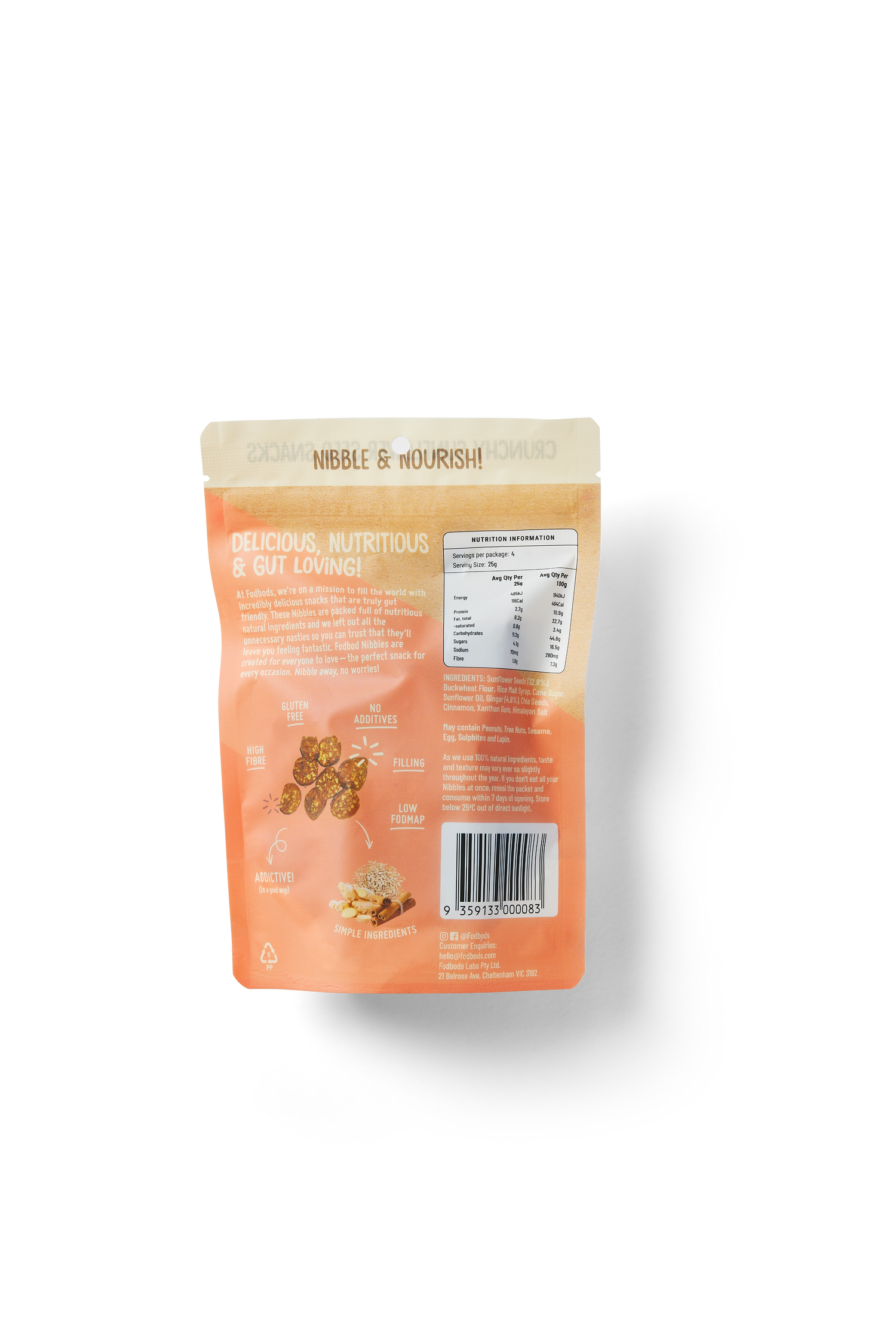 Ginger & Spice Nibbles 100g