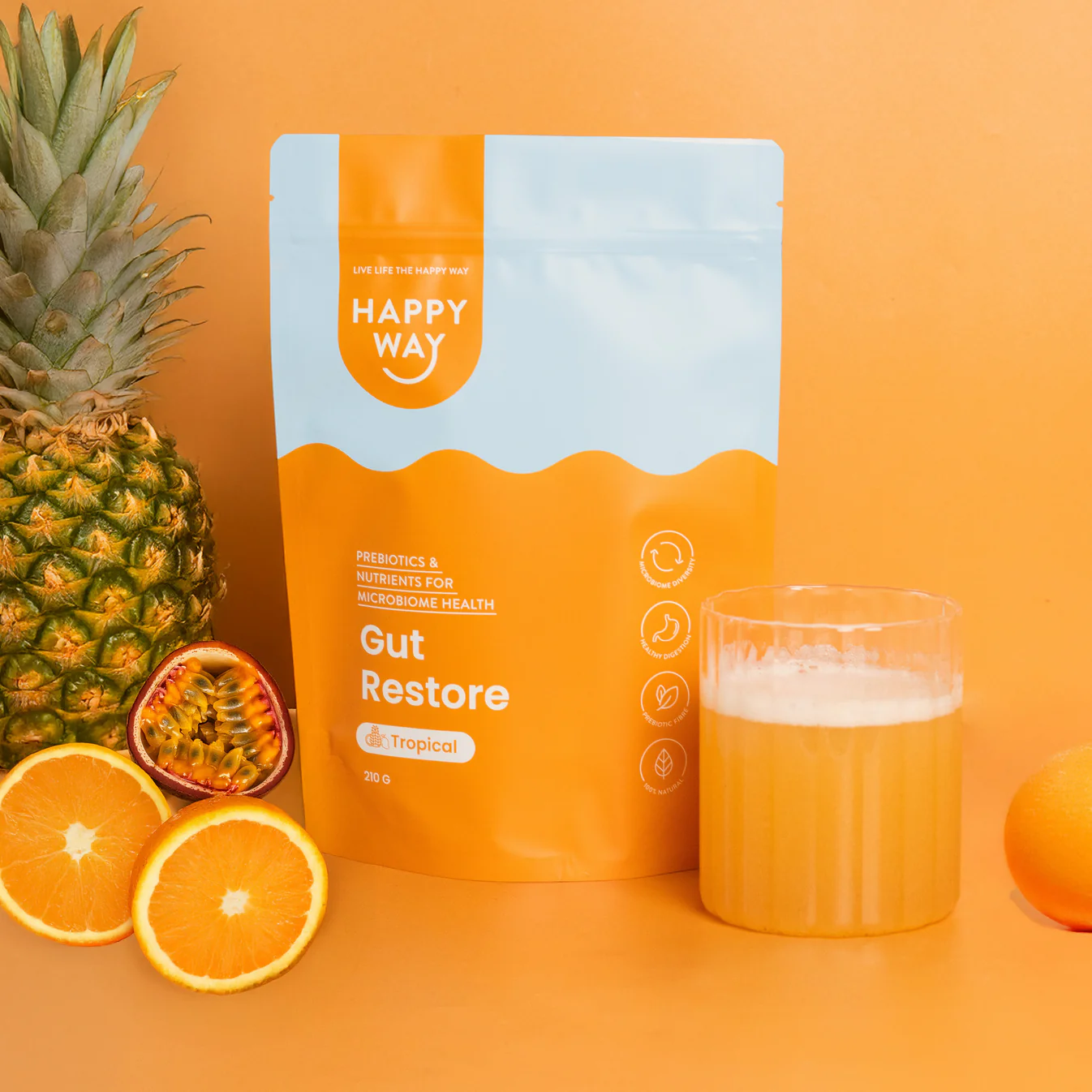 Gut Restore Tropical Powder 210g