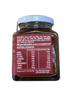 Nelson Naturally Fig and Feijoa chutney jar with label, showcasing the flavorful condiment from the NELSON NATURALLY brand.