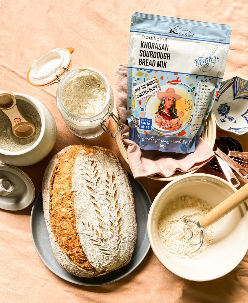 TRADITIONAL ORGANIC SOURDOUGH KHORASAN MIX 500G
