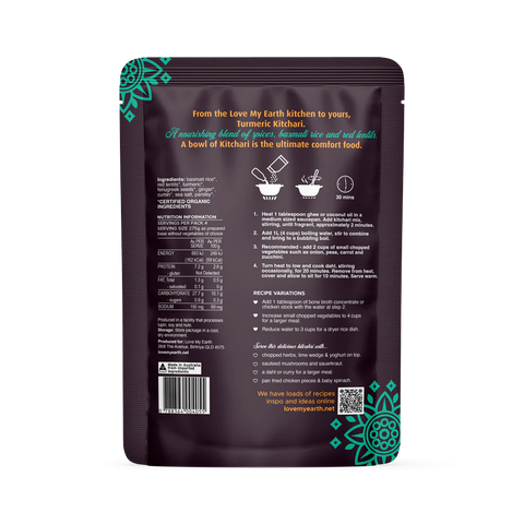 Organic Dahl Mix TURMERIC KITCHARI