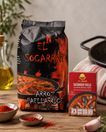 La Chinata Paella Bundle featuring premium rice for authentic Spanish paella cooking