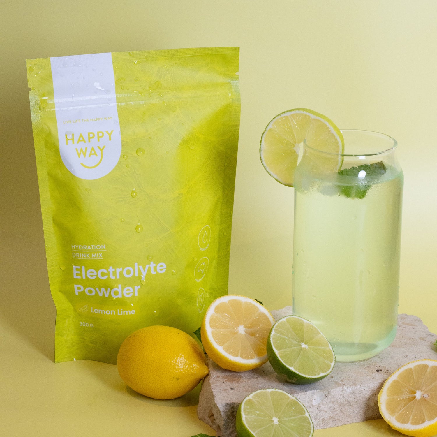 HAPPY WAY - Lemon Lime Electrolyte 300g