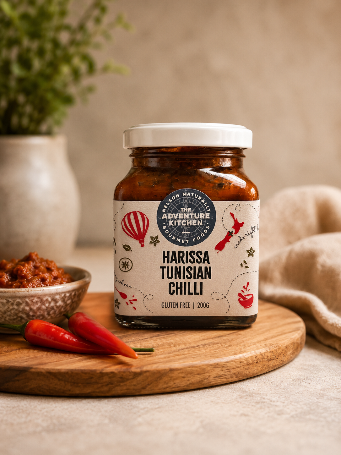 Nelson Naturally Harissa tunisian - Chilli