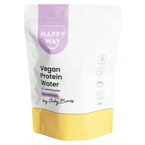 Ashy Bines Vegan Protein Water Passionfruit 420g