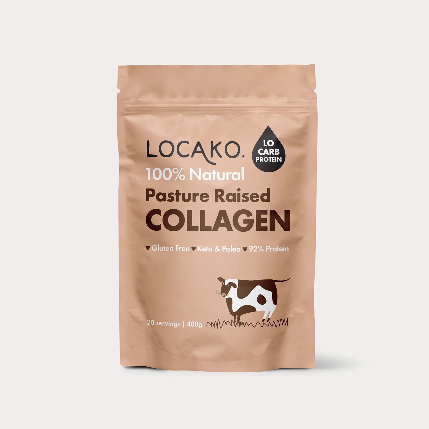 LOCAKO - Natural Pasture Raised Collagen 400g