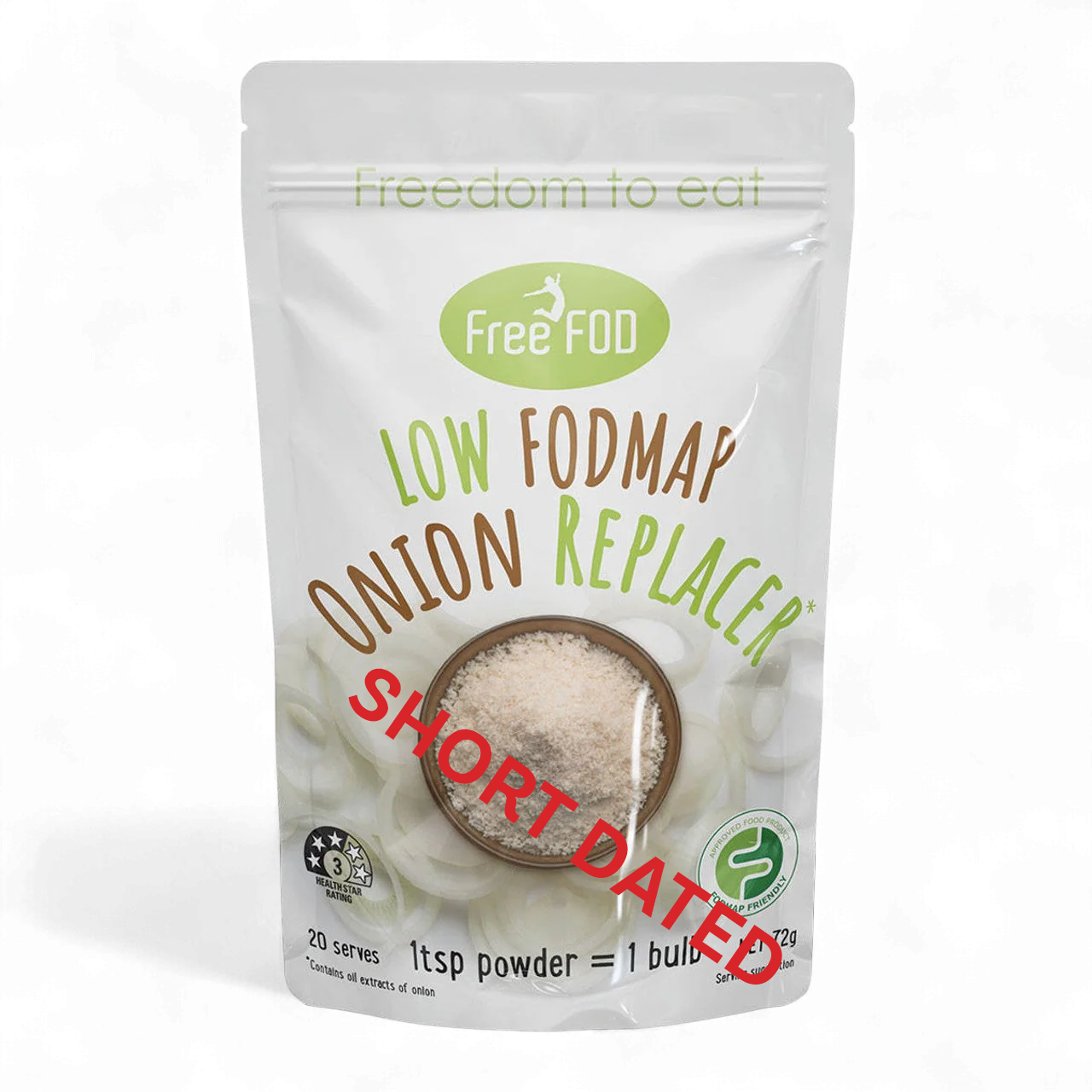 Low Fodmap Onion Replacer (Short Date) 4 units