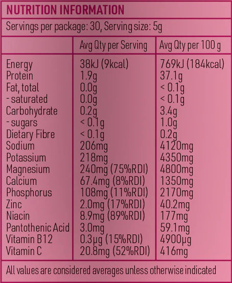 LOCAKO - Electrolytes + Collagen Strawberry and Pomegranate 150gm