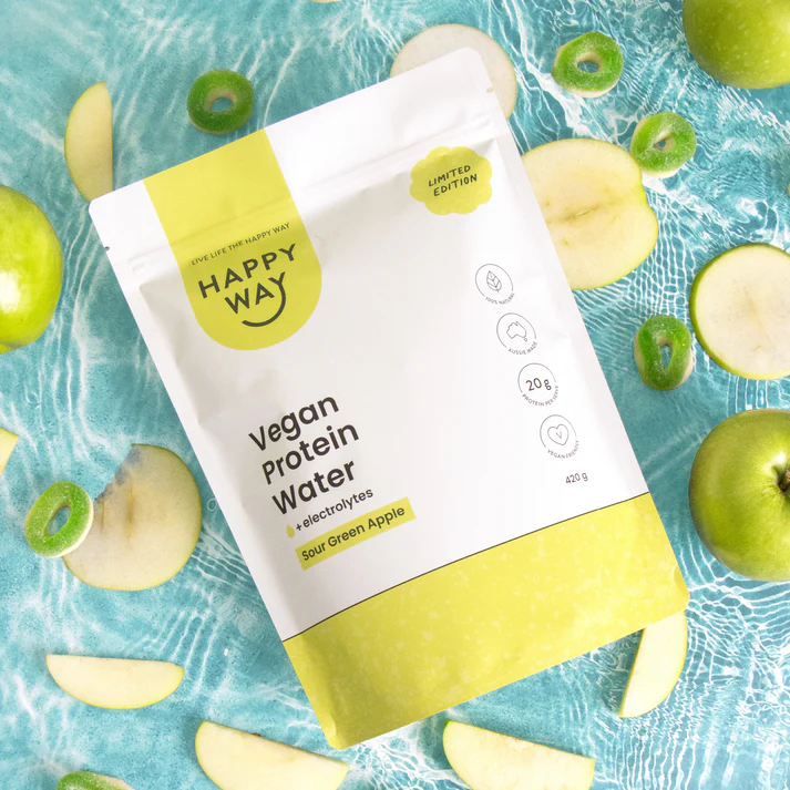 Sour Green Apple Protein Water Vegan 420g