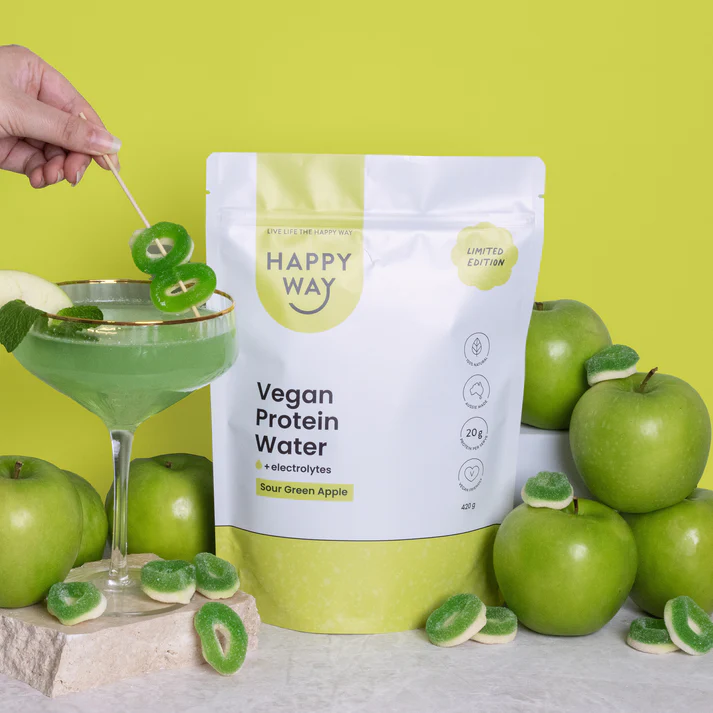 Sour Green Apple Protein Water Vegan 420g