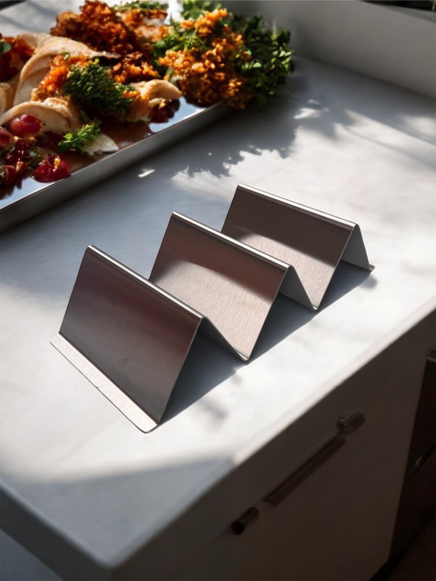 Stainless Steel Mexico Taco Holder Stand