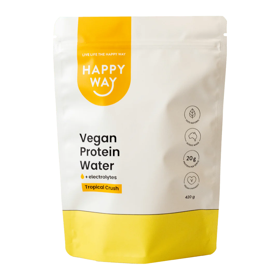 HAPPY WAY- VEGAN Protein Water Tropical Crush 420g