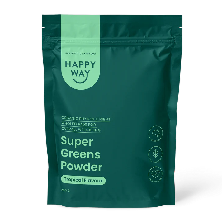 Happy Way Super Greens Powder 200g