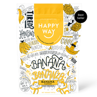 HAPPY WAY - Whey Protein Powder Banana 500g