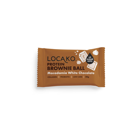 Locako | Brownie Ball Macadamia White Chocolate