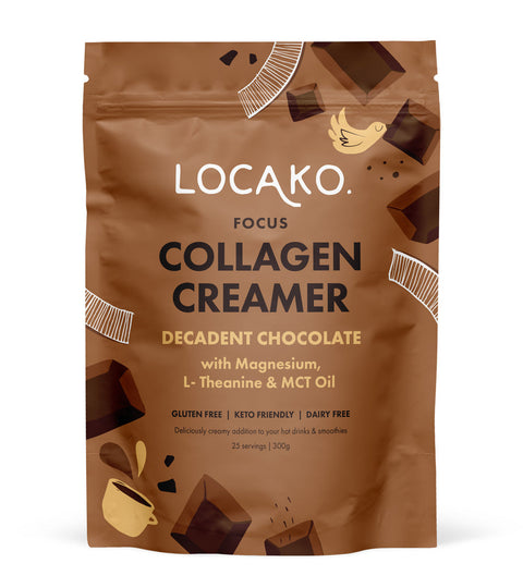 Locako Collagen Creamer - Focus - Decadent Chocolate