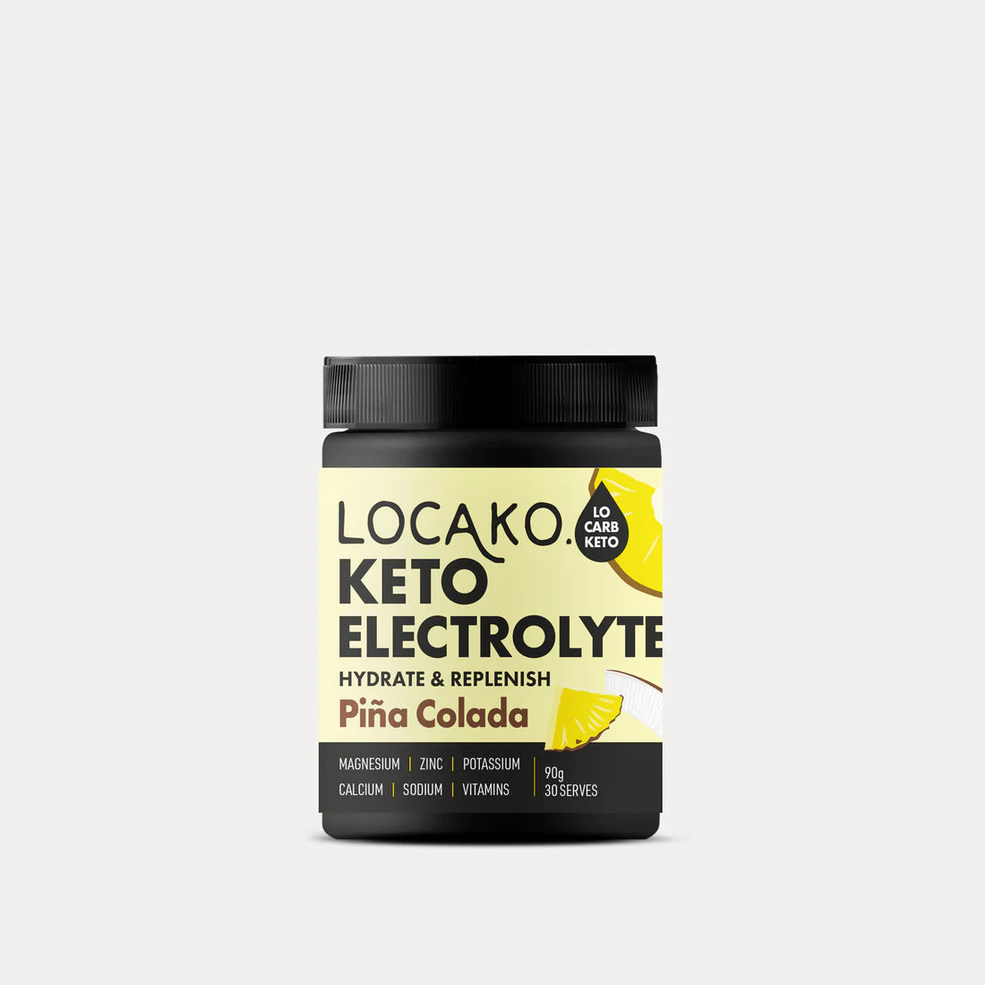 LOCAKO - Keto Electrolytes - Pina Colada 90gm