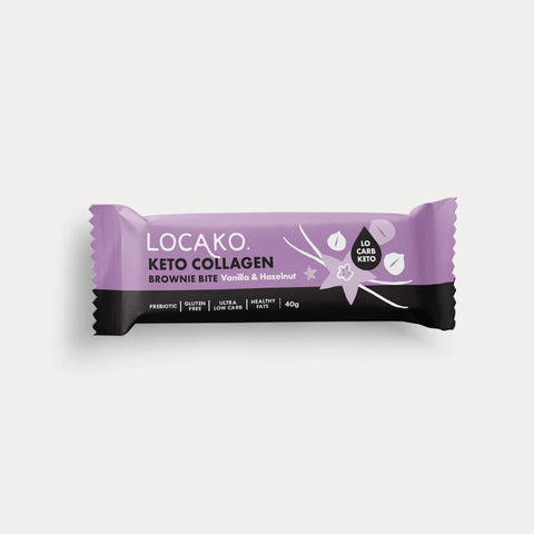 Locako Keto Collagen Brownie Bite - Vanilla Hazelnut