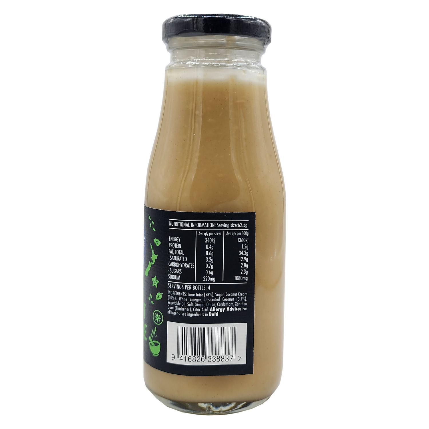 Nelson Naturally Lime & Coconut - Marinade