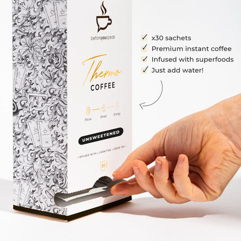 Thermo Coffee UNSWEETENED, 30 Sachets